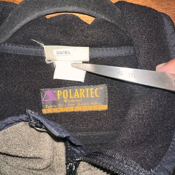 Vtg LL Bean Polartec Fleece Vest - Picture 4 of 5